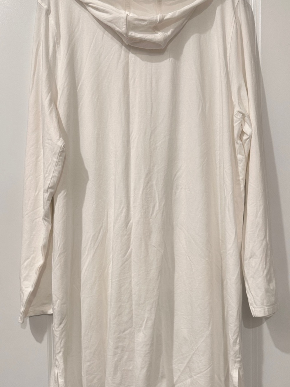 Coolibar White Hooded Full-Zip Cabana Hoodie - Picture 2 of 3